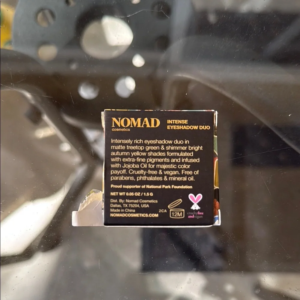 Nomad Cosmetics Eyeshadow Duo in Blue Ridge Parkway & Cuyahoga Valley